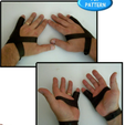 LPS-Leather Stitching Glove thumb